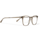 Mr Leight - Getty C Square-Frame Tortoiseshell Acetate Optical Glasses - Gray
