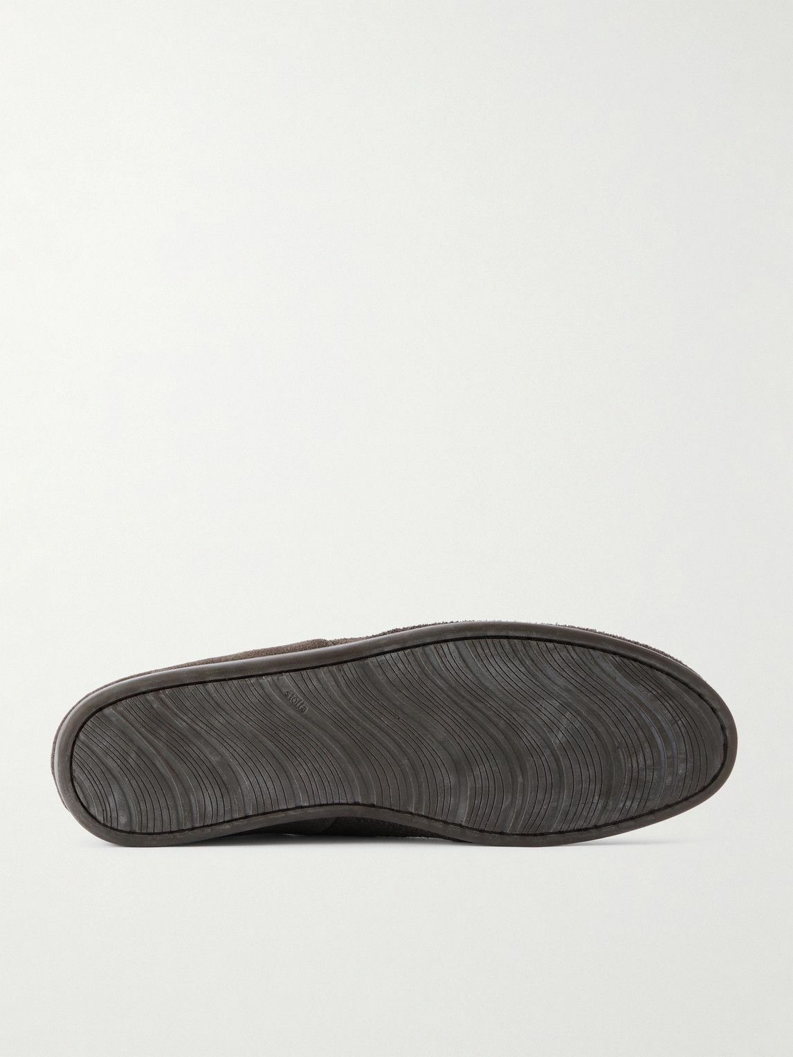 Stòffa - Suede Slippers - Brown