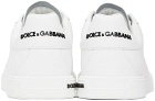 Dolce & Gabbana White Leather Sneakers
