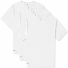 WTAPS Men's 0 Skivvies T-Shirt - 3-Pack in White