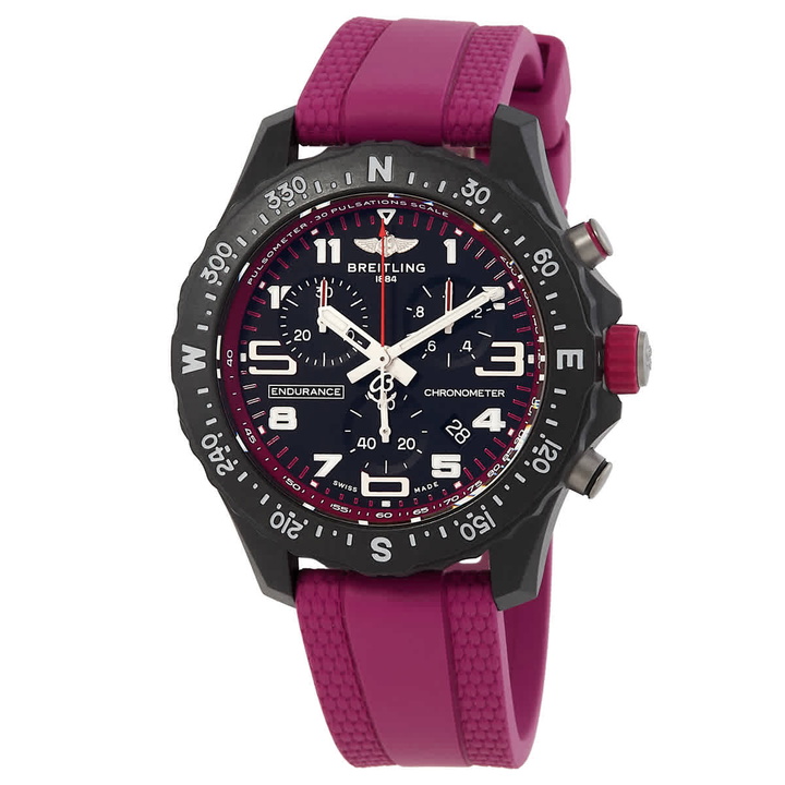 Photo: Breitling Endurance Pro Chronograph Quartz Black Dial Unisex Watch X83310F61B1S1