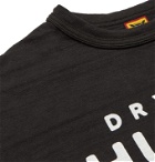 Human Made - Slim-Fit Printed Cotton-Jersey T-Shirt - Black