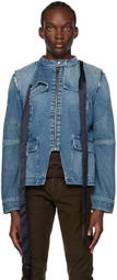 Cormio Blue Sofia Denim Jacket