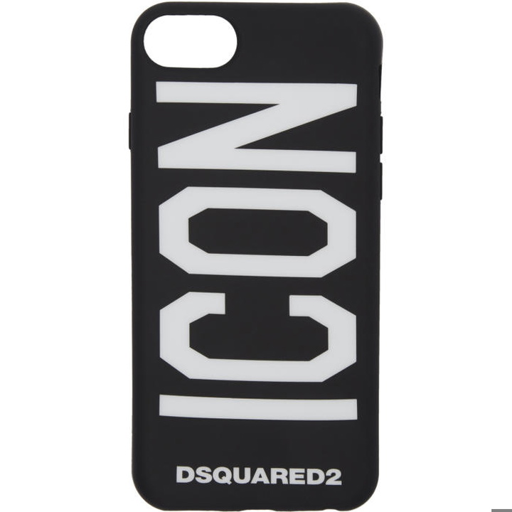 Photo: Dsquared2 Black Icon iPhone 7 Case