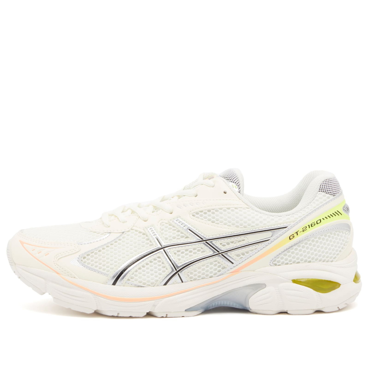 Asics GT-2160 Paris Sneakers in Cream/Safety Yellow ASICS display picture 1