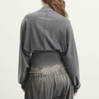 KNWLS Women's Haze Zip-Up in Washed Black
