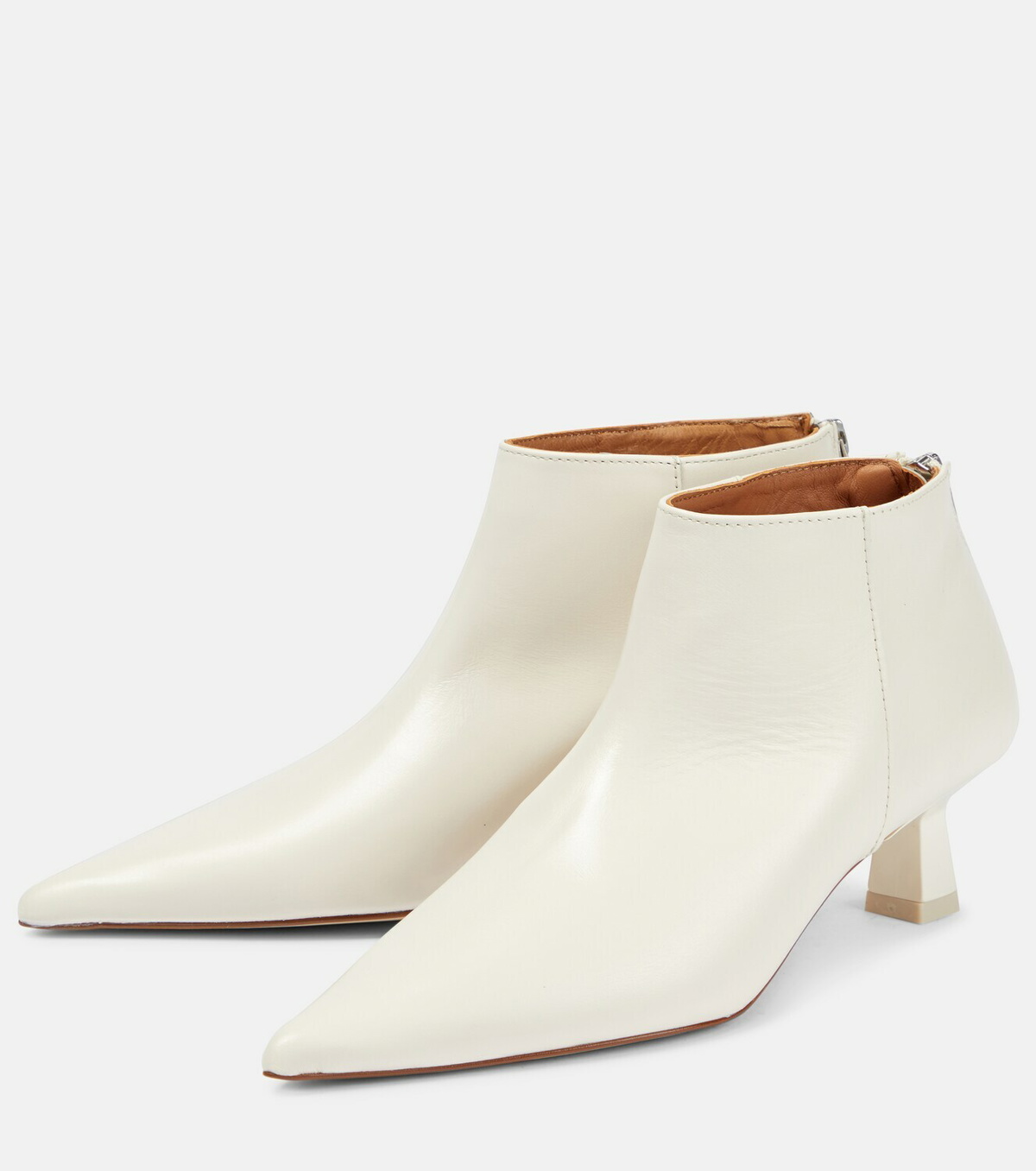 GG leather ankle boots Boots, ankle boots
