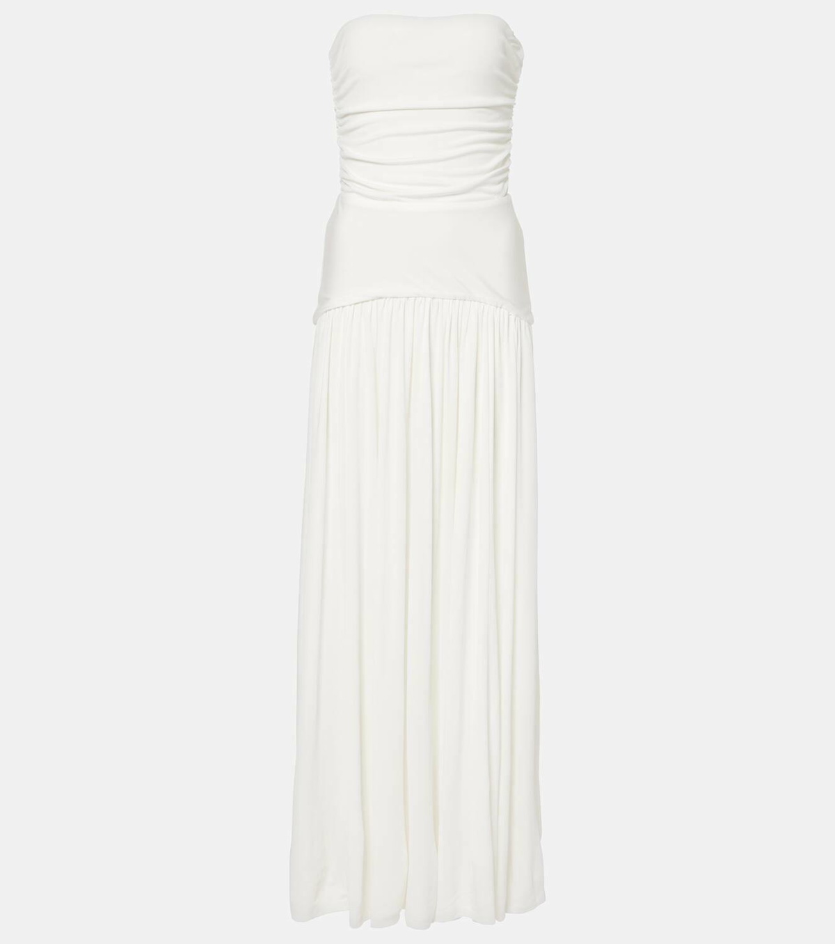 Staud Mariana jersey corset dress