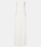 Staud Mariana jersey corset dress