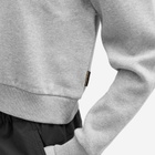 Napapijri Women's Box Cropped Sweat in Med Grey Mel