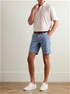 Peter Millar - Concorde Garment-Dyed Stretch-Cotton Twill Shorts - Blue