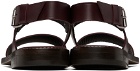 LEMAIRE Burgundy Classic Sandals