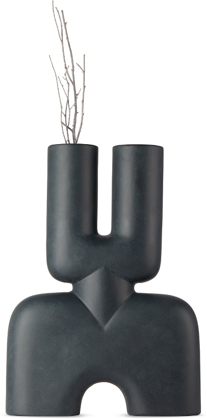Photo: 101 Copenhagen Black Cobra Double Hexa Vase