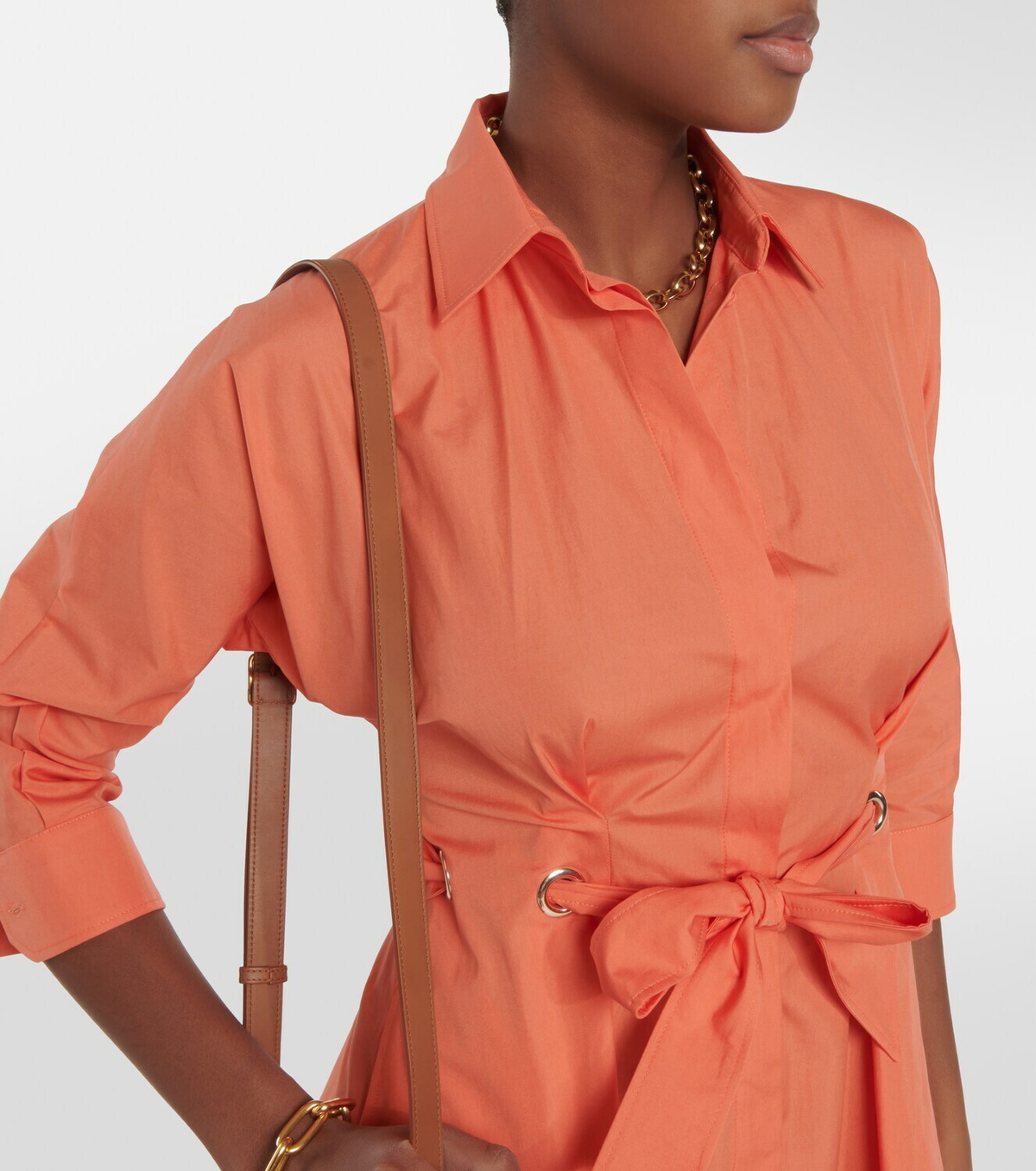 Max Mara - Flavio cotton poplin shirt dress Max Mara Max Mara - Flavio cotton poplin shirt dress Max Mara