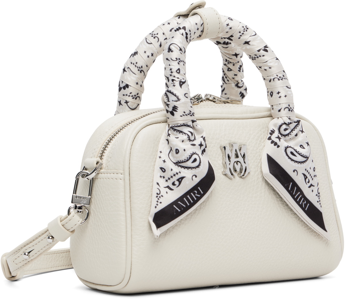 AMIRI Off-White Micro Bowling Bag