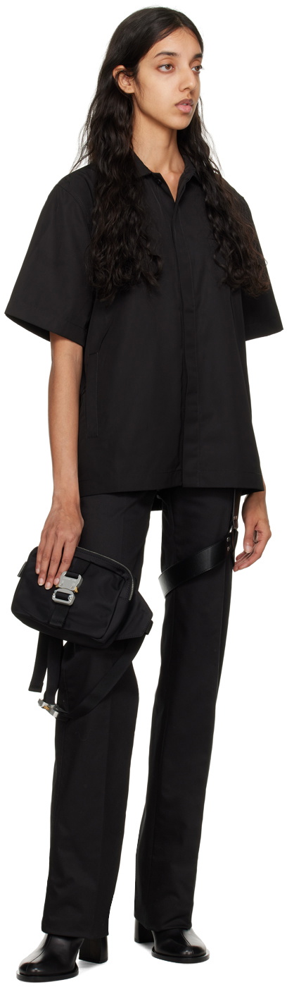 1017 ALYX 9SM Black Bondage Harness Trousers
