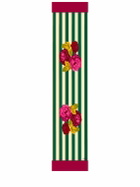 LISA CORTI Nizam Stripes Green Doublemat