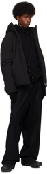 HYEIN SEO Black Wide Wool Trousers