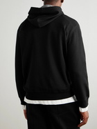 Brunello Cucinelli - Cotton-Blend Jersey Hoodie - Black