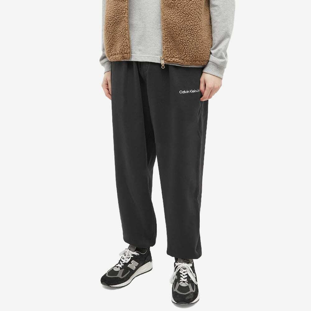 Calvin Klein Men's Institutional Sweat Pant in Ck Black
