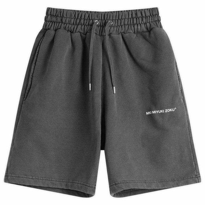 Photo: MKI Men's Uniform Sweat Shorts in Pigment Black