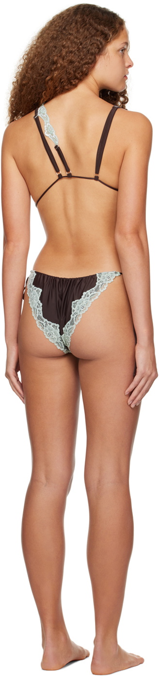VAILLANT Brown Asymmetric Bikini