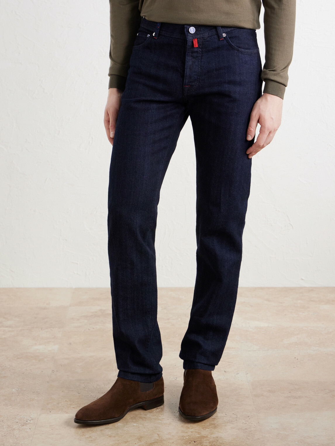 Kiton - Straight-Leg Jeans - Black