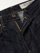 KAPITAL - Okabello Straight-Leg Flared Jeans - Blue
