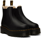 Dr. Martens Black 2976 Quad Chelsea Boots