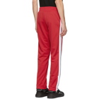 Palm Angels Red Classic Track Pants