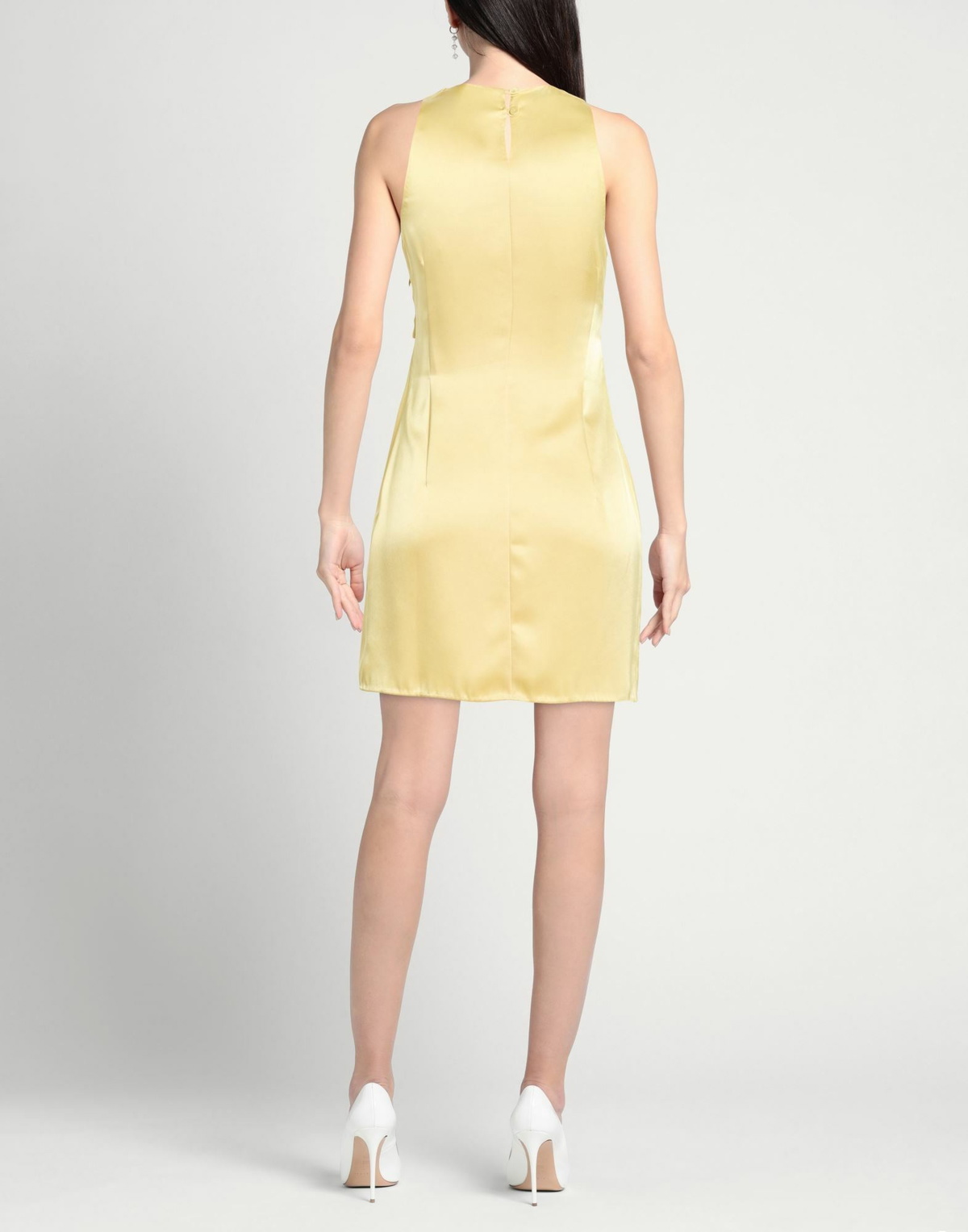Nanushka Womens Mini dress Pastel in Yellow