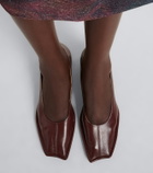Maison Margiela Piped leather pumps