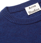 Acne Studios - Niale Wool-Blend Sweater - Men - Navy