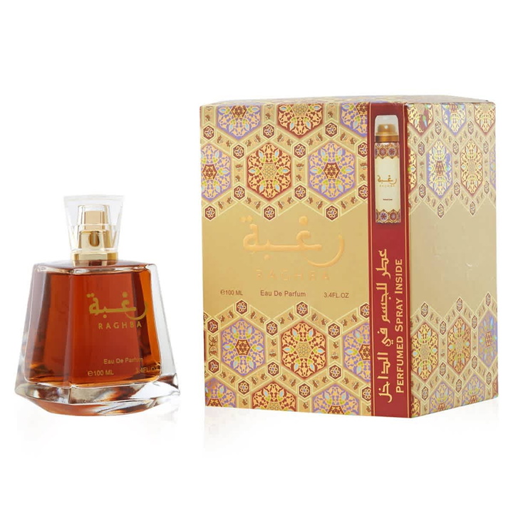 Photo: Lattafa Unisex Raghba EDP Spray 3.4 oz Fragrances 6225709721238