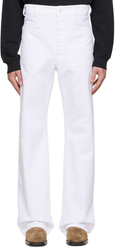 Photo: Lemaire White Sailor Jeans