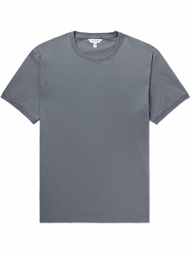 Photo: Club Monaco - Refined Cotton-Jersey T-Shirt - Gray
