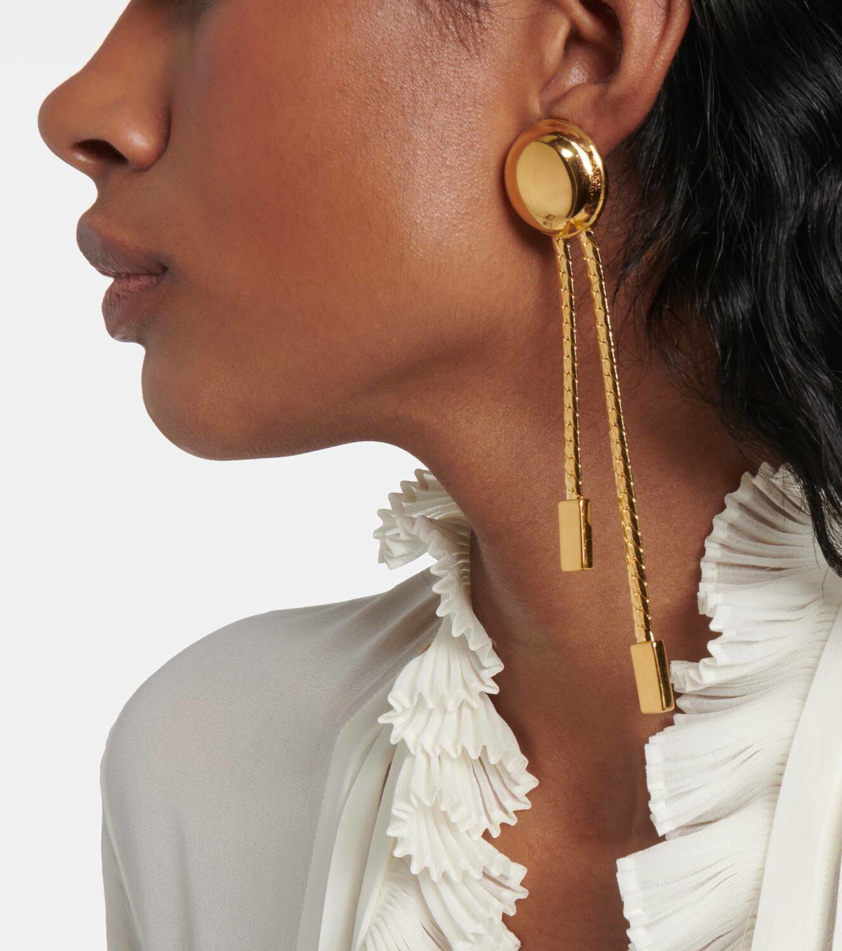 Tom Ford Embellished clip-on earrings