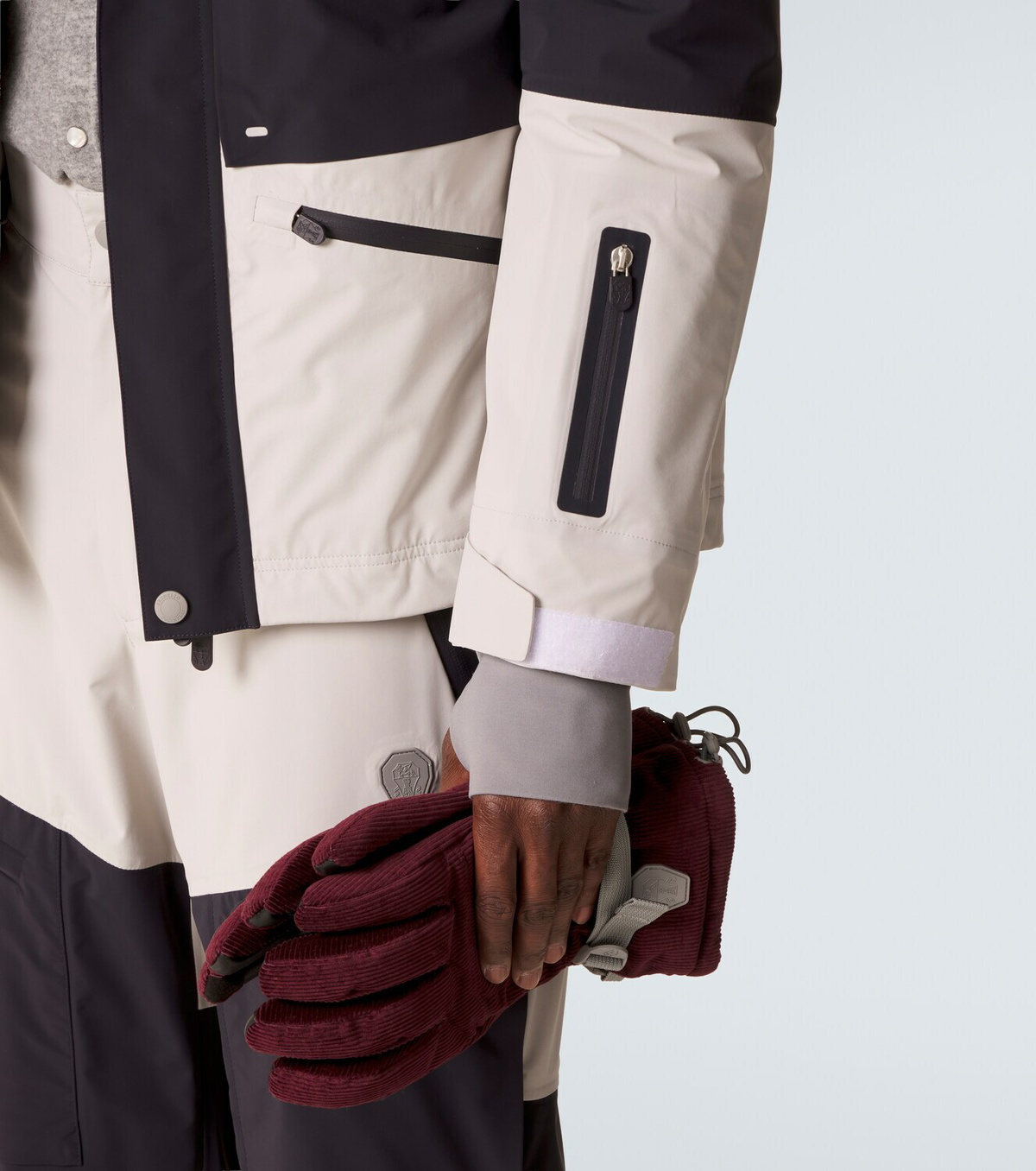 Brunello Cucinelli Hooded ski jacket