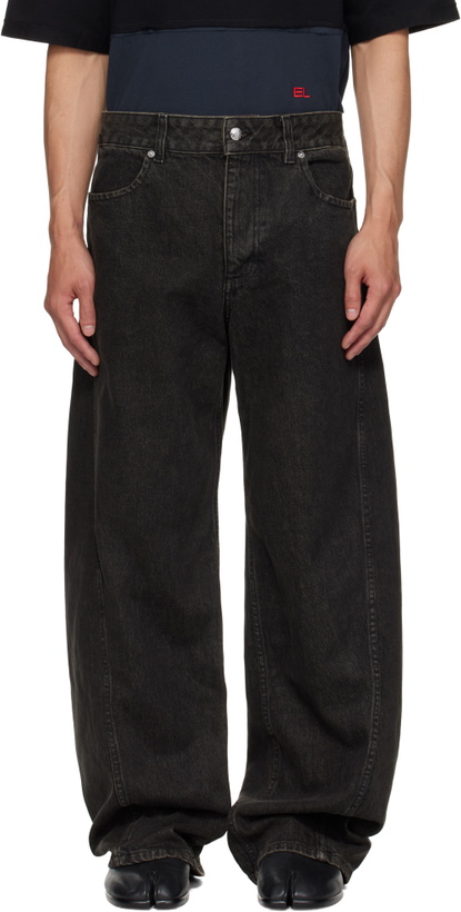 Photo: Eckhaus Latta Gray Bend Jeans