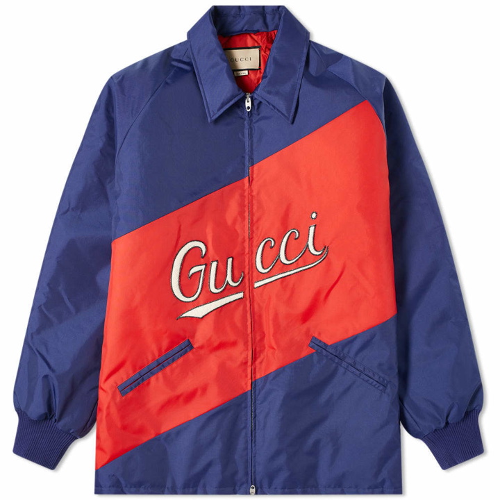 Photo: Gucci Logo Coach Jacket