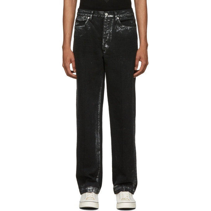 Photo: Tanaka Black and Silver Dad Jeans
