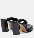 Gia Borghini - Gia 17 patent leather platform thong sandals