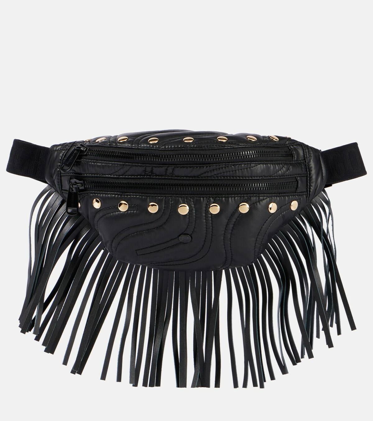 Goldbergh Sorriso fringed leather belt bag