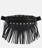 Goldbergh Sorriso fringed leather belt bag