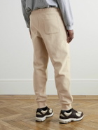Carhartt WIP - American Script Tapered Cotton-Blend Jersey Sweatpants - Neutrals