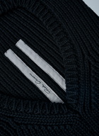 Rick Owens Ribbed Knit Balaclava