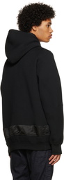 sacai Black Cotton Zip-Up Jacket