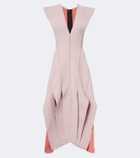 Maticevski Merit paneled maxi dress