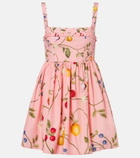 Agua by Agua Bendita Barbara Mini printed cotton minidress