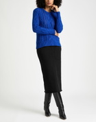 Lauren Ralph Lauren Womens Sweater Bright in Blue